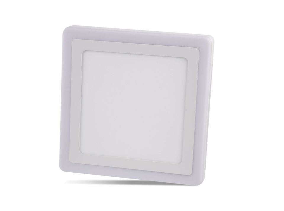 Noas 18+6W Mavi Beyaz Sıva Üstü Kare Led Panel YL15-1800-R