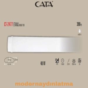 Cata CT-2477 120 Cm 40W Etanj Yatay Led Bant Armatür Beyaz Işık