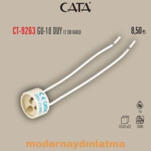Cata CT-9263 12 Cm Kablolu Gu10 Duy