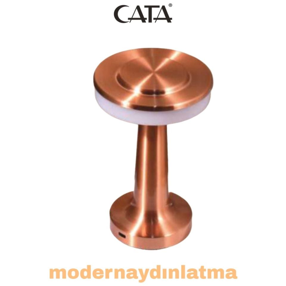 Cata CT-8435 Oslo 3 Renkli Dokunmatik Şarjlı Masa Lambası