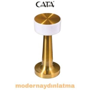 Cata CT-8436 Denver 3 Renkli Dokunmatik Şarjlı Masa Lambası
