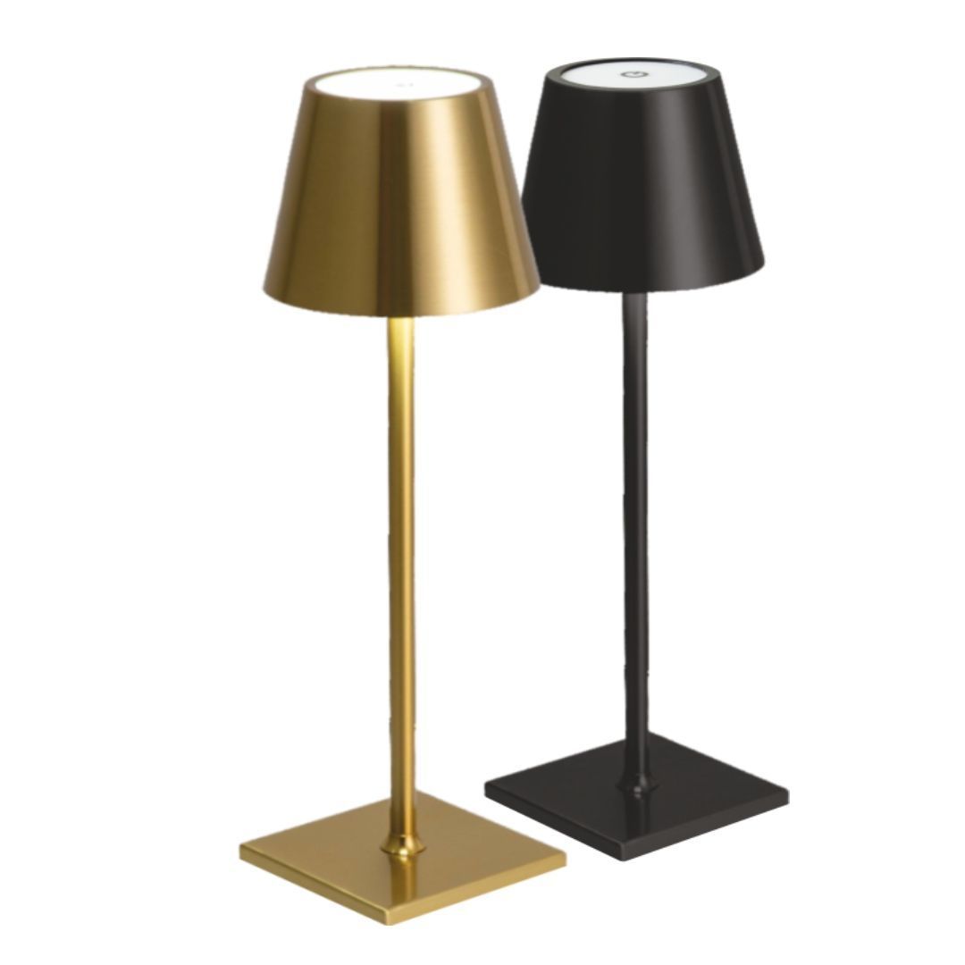 Cata CT-8437 İstanbul 3 Renkli Dimmerli Dokunmatik Şarjlı Masa Lambası Siyah