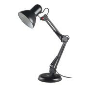 Cata CT-8405 New York E27 Duylu Elektrikli Masa Lambası Siyah