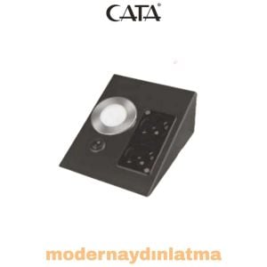 Cata CT-5110 Çift Prizli Tezgah Altı Aydınlatma Siyah Kasa Beyaz Işık