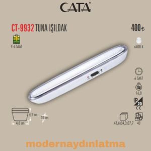 Cata CT-9932 30 Ledli Şarjlı Işıldak Acil Durum Aydınlatma
