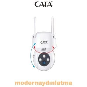 Cata CT-4051 Dış Mekan Full HD Gece Görüşlü Tuya Wifi Akıllı Kamera