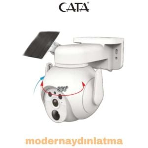 Cata CT-4052 Solar Dış Mekan Gece Görüşlü Full HD Tuya Wifi Akıllı Kamera