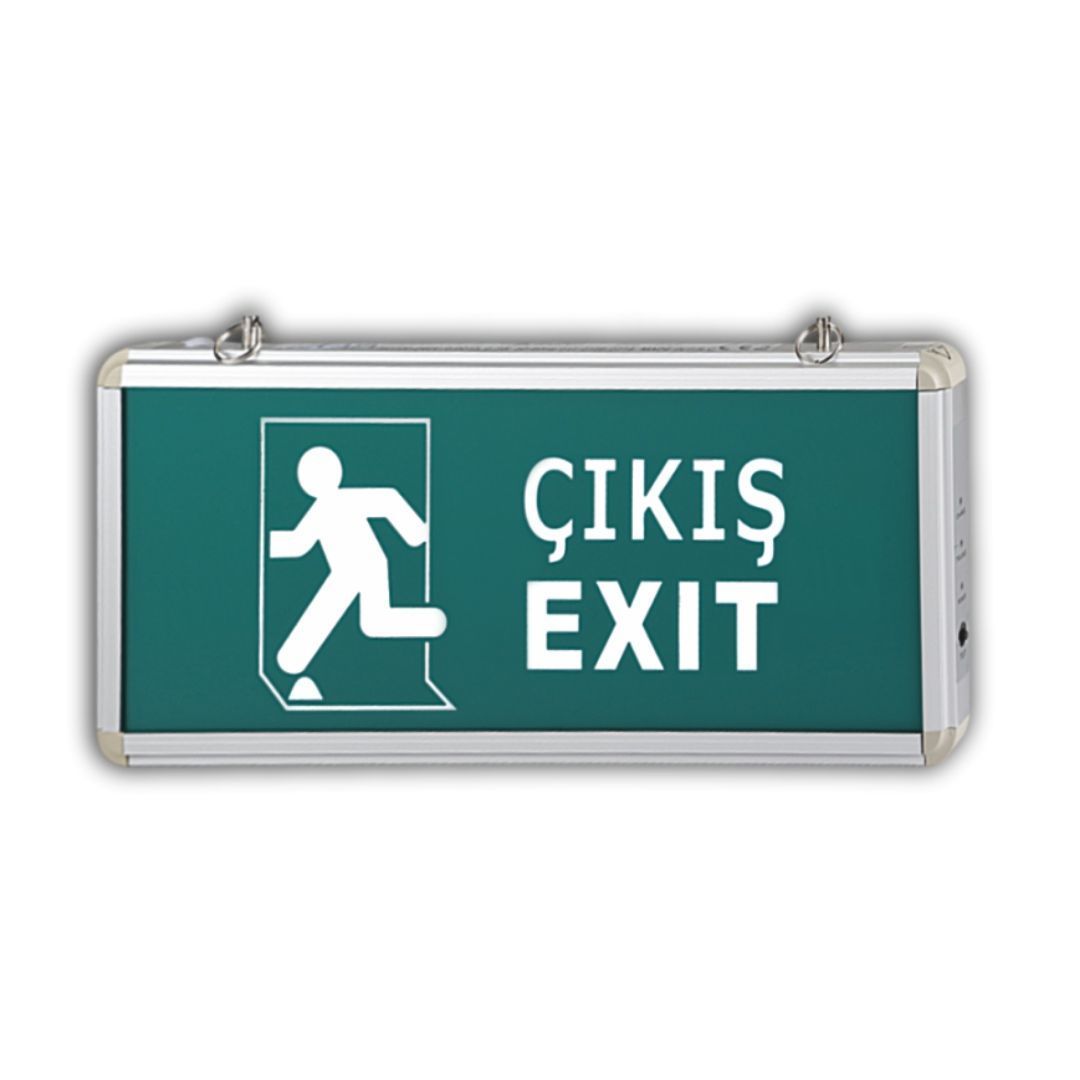 Cata CT-9166 3 Saat Şarjlı Exit Çıkış Armatürü Çift Yönlü