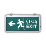 Cata CT-9170 3 Saat Şarjlı Exit Çıkış Armatürü Sol-Sağ Çift Yönlü