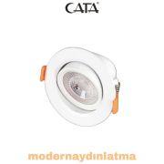 Cata CT-5204 7W Beyaz Kasa Led Spot Günışığı