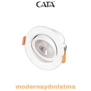 Cata CT-5204 7W Beyaz Kasa Led Spot Günışığı