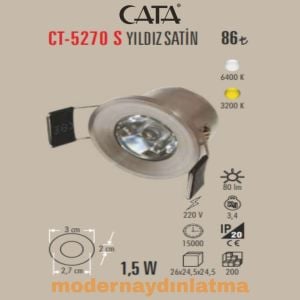 Cata CT-5270 Satin Kasa Yıldız Spot Günışığı