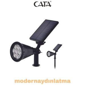Cata CT-7310 7W Solar Güneş Enerjili Bahçe Armatür Günışığı