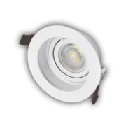 Cata CT-5229 Pars Beyaz Yuvarlak Dekoratif Spot