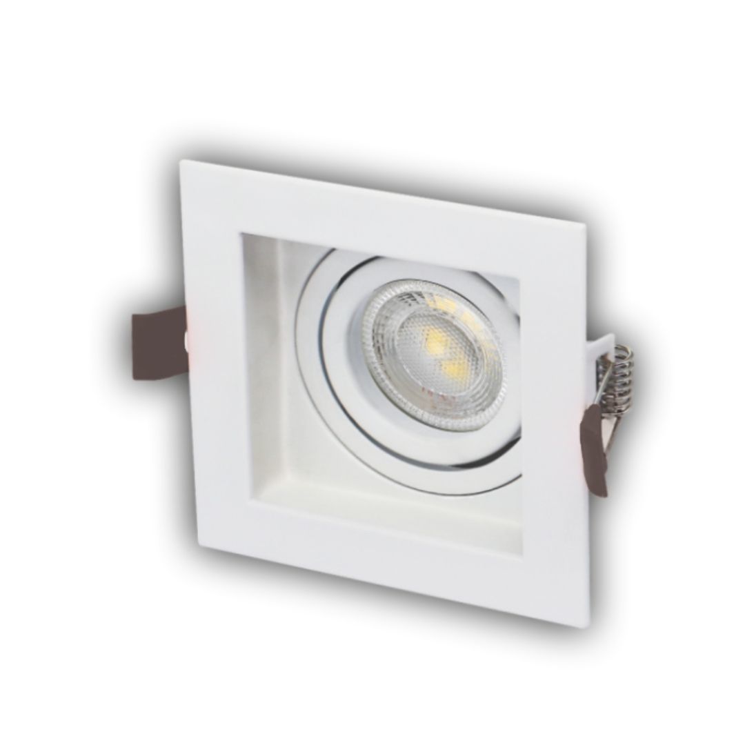 Cata CT-5230 Pars Beyaz Kare Dekoratif Spot