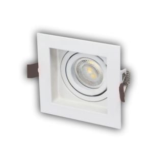 Cata CT-5230 Pars Beyaz Kare Dekoratif Spot