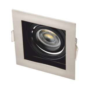 Cata CT-5225 Pars Satin-Siyah Kare Dekoratif Spot