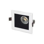 Cata CT-5222 Pars Beyaz-Siyah Kare Dekoratif Spot