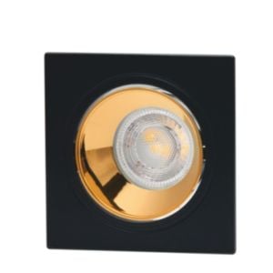 Cata CT-5055 Jaguar Siyah-Bakır Kare Dekoratif Spot