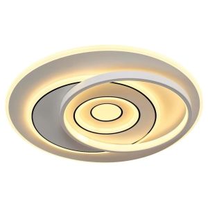 Nofa 50cm Beyaz Ledli Plafonyer Avize Kumandalı 1411-3