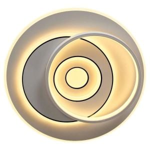 Nofa 50cm Beyaz Ledli Plafonyer Avize Kumandalı 1411-3