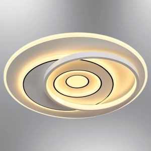 Nofa 50cm Beyaz Ledli Plafonyer Avize Kumandalı 1411-3