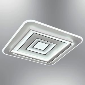 Nofa 50x50cm Beyaz Ledli Plafonyer Avize Kumandalı 1411-6