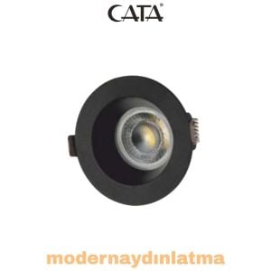Cata CT-5041 Jaguar Siyah Yuvarlak Dekoratif Spot