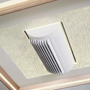 Storm 60x60cm Fanlı Armatür Beyaz Kumandalı Ledli Plafonyer Avize 1412-4