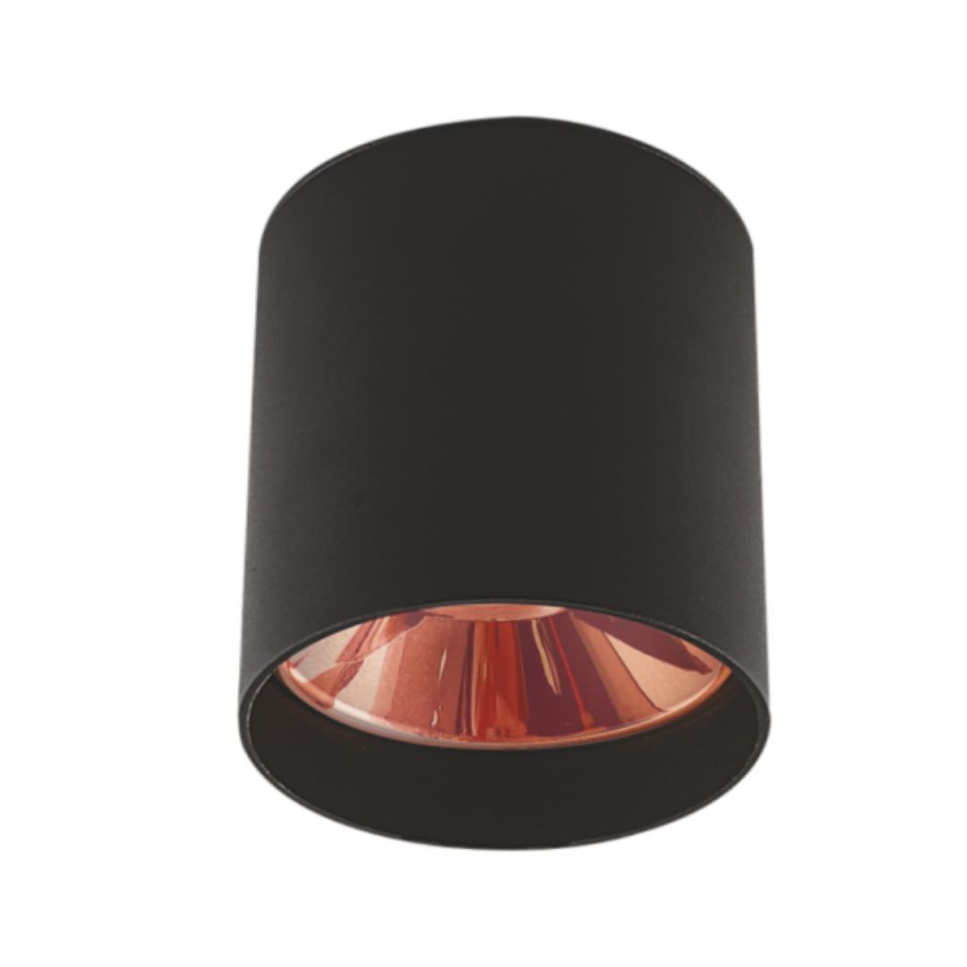 Cata CT-5421 Foça Siyah-Bakır Gu10 Duylu Sıva Üstü Armatür