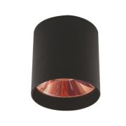 Cata CT-5421 Foça Siyah-Bakır Gu10 Duylu Sıva Üstü Armatür