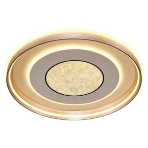 Dare 60cm Beyaz Kumandalı Ledli Plafonyer Avize 1412-5