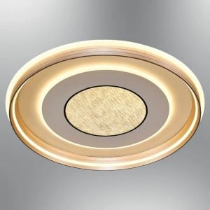 Dare 60cm Beyaz Kumandalı Ledli Plafonyer Avize 1412-5