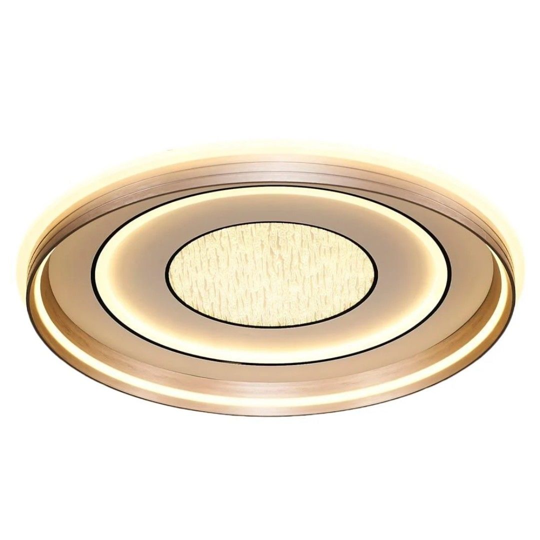 Dare 60cm Beyaz Kumandalı Ledli Plafonyer Avize 1412-6