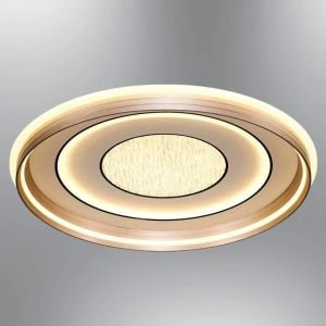 Dare 60cm Beyaz Kumandalı Ledli Plafonyer Avize 1412-6