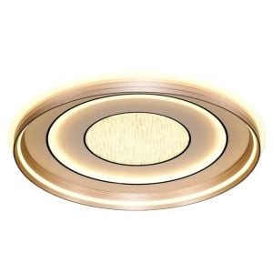 Dare 60cm Beyaz Kumandalı Ledli Plafonyer Avize 1412-6