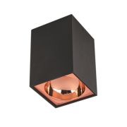 Cata CT-5420 Bergama Siyah-Bakır Gu10 Duylu Sıva Üstü Armatür