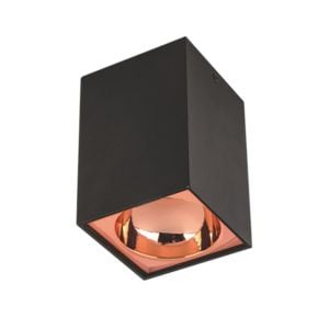 Cata CT-5420 Bergama Siyah-Bakır Gu10 Duylu Sıva Üstü Armatür