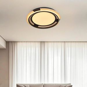 Futura 55cm Kumandalı Beyaz Ledli Plafonyer Avize 1413-1