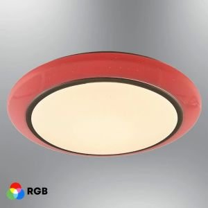 Futura 55cm Kumandalı Beyaz Ledli Plafonyer Avize RGB 1413-2