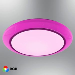 Futura 55cm Kumandalı Beyaz Ledli Plafonyer Avize RGB 1413-2