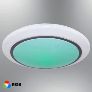 Futura 55cm Kumandalı Beyaz Ledli Plafonyer Avize RGB 1413-2
