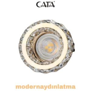 Cata CT-6640 Melinda Yuvarlak Dekoratif Cam Spot