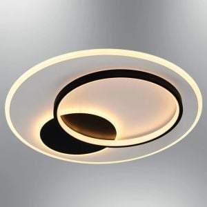 Futura 55cm Kumandalı Beyaz Ledli Plafonyer Avize 1413-4