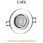 Cata CT-6555 Ortanca Yuvarlak Dekoratif Cam Spot