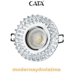 Cata CT-6569 Menekşe Yuvarlak Dekoratif Cam Spot