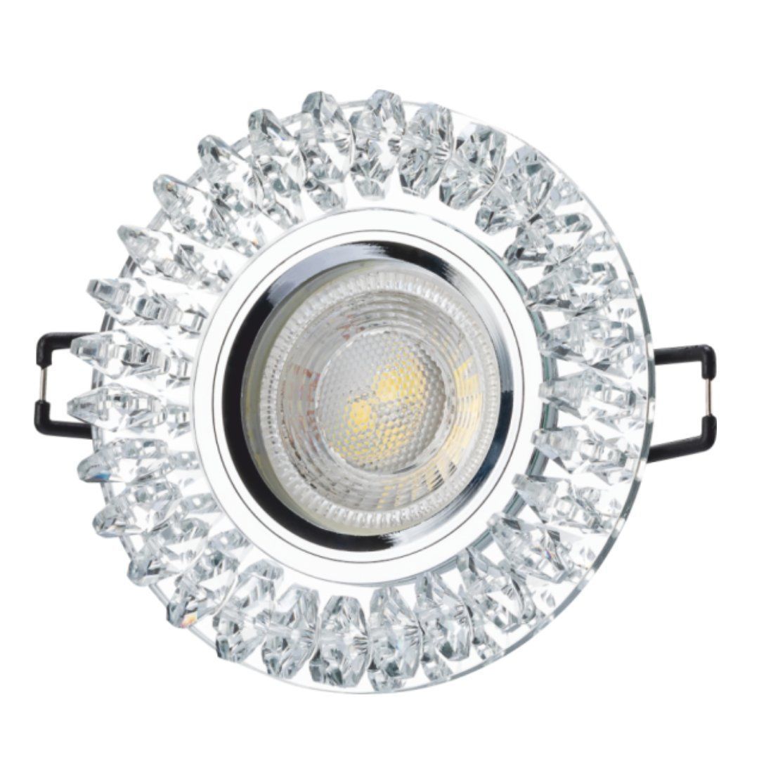 Cata CT-6569 Menekşe Yuvarlak Dekoratif Cam Spot