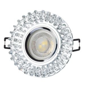 Cata CT-6569 Menekşe Yuvarlak Dekoratif Cam Spot