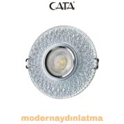 Cata CT-6615 Yağmur Yuvarlak Dekoratif Cam Spot