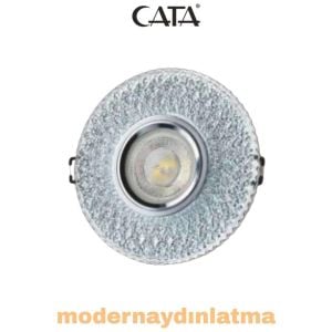 Cata CT-6615 Yağmur Yuvarlak Dekoratif Cam Spot